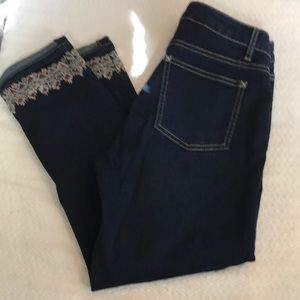 W62 crop jeans